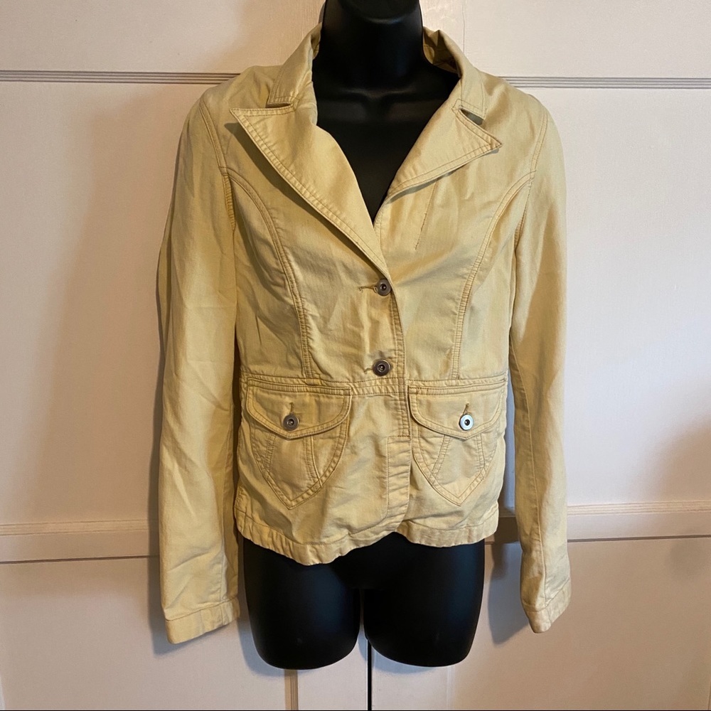 Mossimo Mossissue Medium Yellow Jacket - image 2